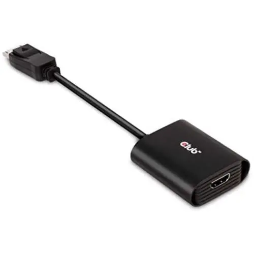 Club 3D DisplayPort1.4 to HDMI 4K 120Hz HDR Active Adapter M/F CAC-1085