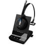 Sennheiser SDW 5016 (507016) Single-Sided Wireless DECT Headset for Desk Phone Softphone/PC& Mobile Phone Connection Dual Microphone Ultra Noise-Canceling, Black, 3 inches