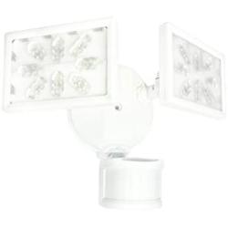 Aluminum Outdoor LED Security Light, 240°+90° Motion Activated Sensor floodlight, Dusk to Dawn, 3100 Lumen, 5000K, UL Certified, Waterproof, 35W 300W Incandescent Equiv, Patent Par Lens, White