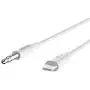 Belkin AV10172bt03-WHT 3.5mm Audio Cable with Lightning Connector, White