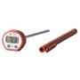 Taylor Precision Products Digital Thermometer, Universal, Red