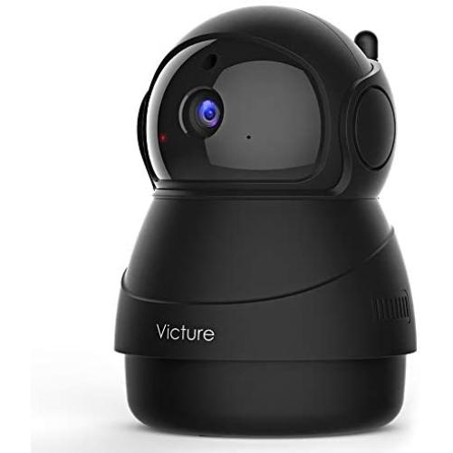 Victure 1080P Pet Camera, WiFi Camera, Indoor Security Camera for Pet, Baby, Elder, 2.4G Home Camera with Motion Detection, Night Vision, 2 Way Audio, Cloud Service, App-Victure Home