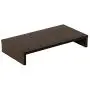 Bestier Monitor Stand Riser Wood Monitor Riser PC Stand Shelf for Desk Monitor/TV Stand Desktop Laptop Stand Wooden Desk Riser P2 Wood (Brown, 15.7 Inch)