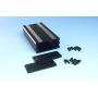 B1-120BK: Black Anodized, Extruded Aluminum Electronic Enclosure Project Box Electronic DIY Case, size 4.72''x 2.5''x1.18'' / 120 x 63.5 x 30mm (LWH)