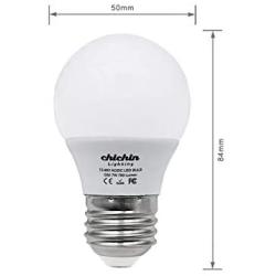 ChiChinLighting 12 Volt 7 Watt LED Light Bulb (3 Bulbs Per Pack) - E26/E27 Light Bulb 12v Low Voltage - Warm White 3000k 7w Light Bulb - Off Grid Solar System, RV, Marine LED Lights