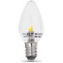 Feit Electric BPC7/LED Three LED Night Light Bulb with Candelabra Base, Clear, Pack of 2