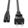 Printer Power Cord Cable Replacement for HP Envy 5530 5660 7640 4500 4510 4511 4520 5055 5535 5540, OfficeJet Pro 6700 6600 8500 4650 8710 4630, Compatible wih Epson Brother Canon PIXMA MG/MP/MX/IP