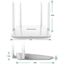 WAVLINK WiFi Router/High Speed WiFi Range Extender/Coverage Up to 1200Mbps with 5GHz Gigabit Dual Band Wireless Internet Router[2020 Upgrade]