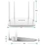WAVLINK WiFi Router/High Speed WiFi Range Extender/Coverage Up to 1200Mbps with 5GHz Gigabit Dual Band Wireless Internet Router[2020 Upgrade]