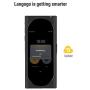 Langogo Genesis 2-in-1 AI Translator Device and Voice Recorder Transcriber, 100+ Languages Instant Two-Way Translation and Transcription Recorder, Built-in Data, 3.1inch Retina Display, Black