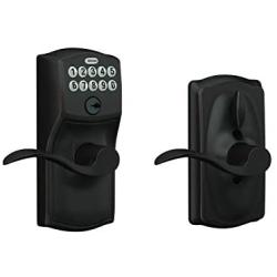 Schlage FE595VCAM716ACC FE595VCAM/ACC 716 Keypad Accent Lever Door Lock, Flex, Aged Bronze