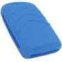 LemSa 2pcs Rubber Key Case Fob Cover Glove Skin Jacket Keyless Entry Protector Bag Compatible with Mazda 3 CX-30 CX-5 Mazda 6 2019 2020 WAZSKE11D01, Black+Blue