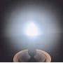 Dusk to Dawn Night Light Bulbs 6W E12 Light Sensor Bulb 6000K 60w Equivalent LED Bulb E12 LED Candelabra Bulb Base,Auto On and Off for Home,Outdoor,Yard Light,White (2 Pack)