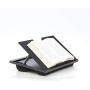Mind Reader LTADJUST-BLK Adjustable Portable 8 Position Lap Top Desk with Built in Cushions, Black