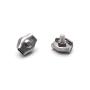 10pcs Antrader 304 Stainless Steel M4 Wire Rope Clip Cable Clamp Caliper for 5/32'' Wire Rope