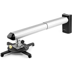 StarTech.com Universal Projector Wall Mount - Projector Mount supports Short & Ultra Short Throw Projectors up to 33lb (15kg) - Tilt/Swivel/Rotate - Adjustable 16.5'' to 27.7'' from Wall (PROJWALLMNT)