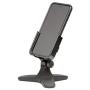 WeatherTech DeskFone - Universal Desktop Cell Phone Holder (Forest Green Billet Knobs)