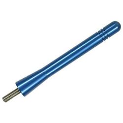 AntennaMastsRus - Made In USA - 4 Inch Blue Aluminum Antenna is Compatible with Toyota Tundra (2000-2020)
