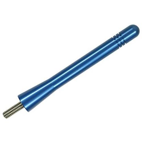 AntennaMastsRus - Made In USA - 4 Inch Blue Aluminum Antenna is Compatible with Toyota Tundra (2000-2020)