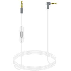 SINDERY Audio Cable Aux Cord Compatible with Solo 3 /Studio 3 Wireless Solo 2 /Studio 2 Wireless/Pro/Mixr/Executive/Pill.(White)
