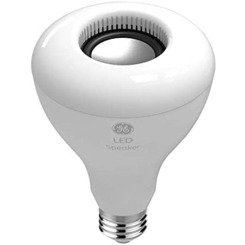 LED+ Speaker Light Bulb, Bluetooth Light Bulbs with Speaker, BR30, 65-Watt Replacement, Soft White, Bluetooth Speaker Light Bulb, 1-pack
