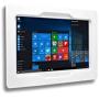 TABcare Security Anti-Theft Acrylic Case for MS Surface Go Used as Kiosk, POS, Store, Show Display. Configured as VESA, Wall Mount, Desktop Stand (White, Desktop Stand)