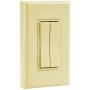 RunLessWire Click for Philips Hue Wireless Dimmer Light Switch, Smart Switch with Battery-Free Installation (Switch, Ivory)