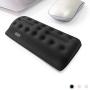 BUBM Mouse Wrist Rest Support Ungraded Ergonomic Cushion Pad Memory Foam Hand Pillow Mat Comfortable Arm Stand Pain Relief with Non Slip Base for Office,Home,Computer,Laptop,Desktop,Gaming(Black)
