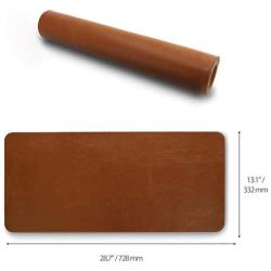 Londo Leather Extended Mousepad - Light Brown