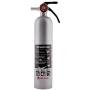 First Alert Fire Extinguisher | Designer Home Fire Extinguisher, Pewter, 2.5 lb, DHOME1 FE1A10GR