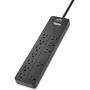 APC Surge Protector Power Strip, PH12, 2160 Joules, Flat Plug, 12 Outlet Power Cord Strip Black