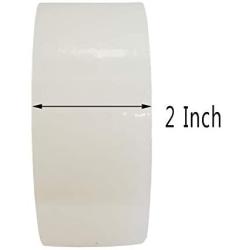 T&F Surface Protective Removable Scratch Film Tape Roll, Electronics Screen Glass, Plastic Metal Jewelry Frame Tape Guard 2 Inch X 492 Feet (Clear(490ft))