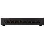 Cisco SG110D-08HP Desktop Switch with 8 Gigabit Ethernet (GbE) Ports plus 32W PoE, Limited Lifetime Protection (SG110D-08HP-NA)