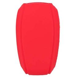 SEGADEN Silicone Cover Protector Case Holder Skin Jacket Compatible with SUBARU 4 Button Smart Remote Key Fob CV4255 Red