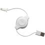 EDG - Apple MFI Certified Retractable Lightning Cable | Charge and Sync Lightning to USB - 3.5 Feet