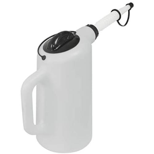 Lisle 19702 Dispenser with Lid and Cap - 8 Quart Capacity,Grey