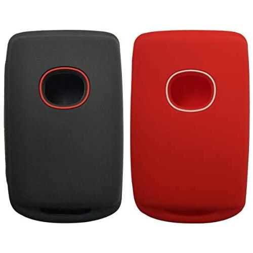 2Pcs Coolbestda Key Fob Rubber Case Protector Cover Glove Holder Wallet For 2019 2020 Mazda 3 WAZSKE11D01