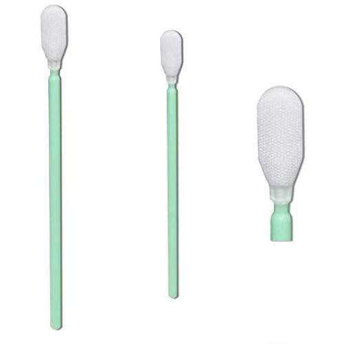 100pcs 3.661'' Cleanroom Medium Polyester Cleaning Swab with Flexible Paddle Head Cleaning for PCB, Optical Lens, Camera Sensors, Electronics CK-PS766