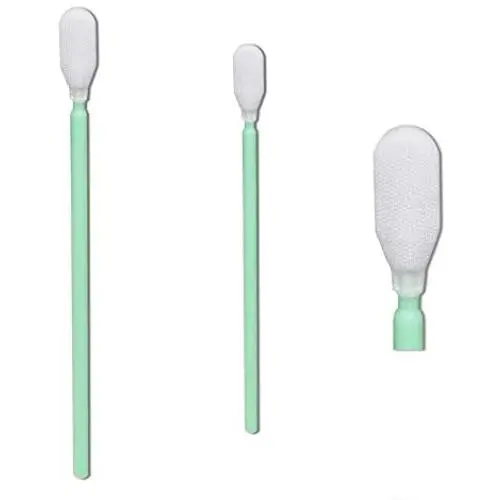 100pcs 3.661'' Cleanroom Medium Polyester Cleaning Swab with Flexible Paddle Head Cleaning for PCB, Optical Lens, Camera Sensors, Electronics CK-PS766