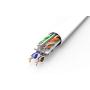 CAT6E Riser (CMR), 1000ft, UTP 24AWG, Solid Bare Copper, 600MHz, ETL Verified, Bulk Ethernet Cable in White by Digilink Global