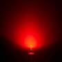 Chanzon 100 pcs 3mm Red LED Diode Lights (Clear Flat Transparent DC 2V 20mA) Bright Lighting Bulb Lamps Electronics Components Indicator Light Emitting Diodes