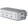 Belkin 3-Outlet USB Surge Protector, Rotating Plug (918 Joules)