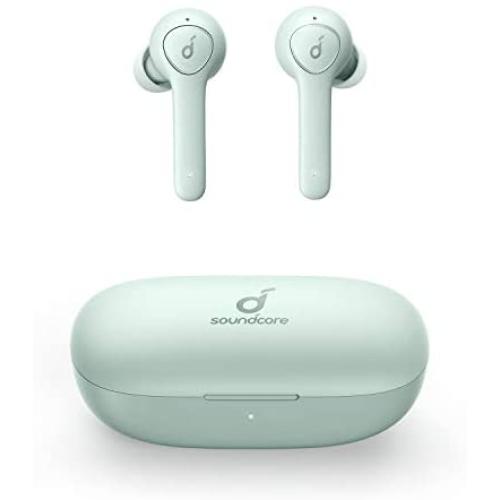 Anker Soundcore Life P2 True Wireless Earbuds with 4 Microphones, CVC 8.0 Noise Reduction, Graphene Driver, Clear Sound, USB C, 40H Playtime, IPX7 Waterproof, Wireless Earphones for Work, Home Office