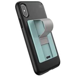 Speck Products GrabTab Cell Phone Holder and Stand, Works with Most Cell Phones - Aquifer Blue/Cathedral Grey