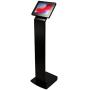 CTA Digital: Premium Locking Floor Stand Kiosk for iPad 10.2-Inch (7th & 8th Gen.), 11-Inch iPad Pro/iPad Air 3/iPad Gen. 5-6/iPad Pro 10.5/Galaxy Tab A 9.7''/ S2 9.7''/ 3 10.1''/ 4 10.1'', Black