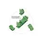 10Pcs DIN Rail Circuit Board Bracket,C45 35mm Electronic Switching Devices Mounting Bracket,KPRH-175 Pcb Board Bracket Holder Carrier