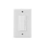 Hyperikon LED Dimmer Switch 3 Way Wall Switch/Single Pole Rocker and Slide Dimmer Light Switch, 150W LED/CFL, 700W Incandescent and Halogen Fixtures, White, UL - Wallplate Not Included, 3 Pack