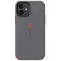 Speck Products CandyShell Pro iPhone 12, iPhone 12 Pro Case, Moody Grey/Turbo Red (137600-9228)