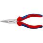 Knipex 2502160 6-1/4-Inch Chain Nose Pliers with Cutter - Comfort Grip
