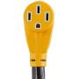 Camco 50 Amp RV Power Defender Voltage Protector/Monitor with Integrated Surge Protection, Designed with Easy to Use PowerGrip Handles (55306)
